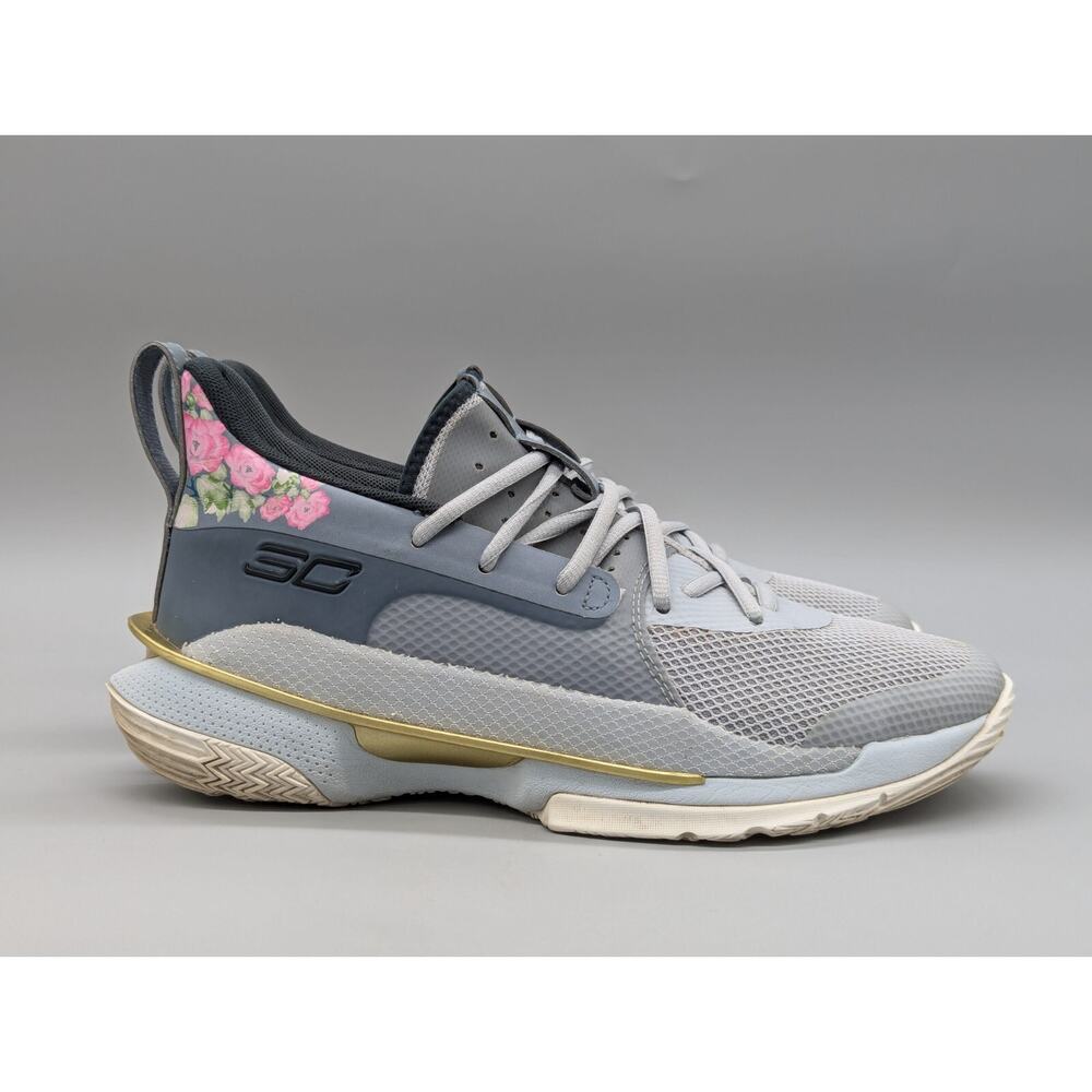 Under Armour Curry 7 Chinese New Year Basketball Shoes 3021258 Size Men 7.5 W 9 - Picture 5 of 10